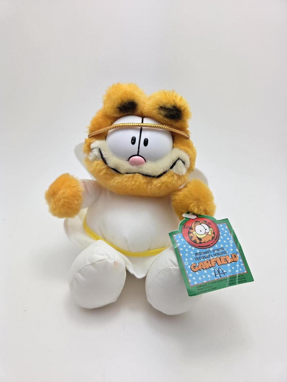 1983 Vintage Angel Garfield Plush Wings, Vintage Collectible (6 inch)